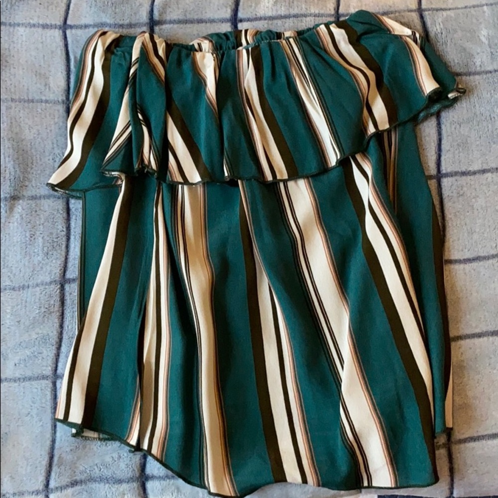 New Made USA strapless top